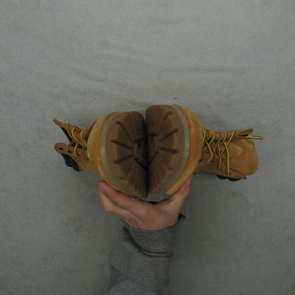 Mountain Gear Mens 13 Ankle‎ Boots Brown Lace Up Lug Sole Rugged Classic Work